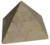 Pyramid wood puzzle